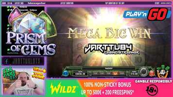 Free download INSANE WIN FROM PRISM OF GEMS SLOT!!.mp4 video and edit with RedcoolMedia movie maker MovieStudio video editor online and AudioStudio audio editor onlin