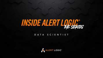Free download Inside Alert Logic: Data Scientist video and edit with RedcoolMedia movie maker MovieStudio video editor online and AudioStudio audio editor onlin