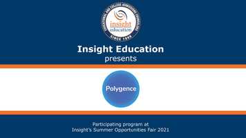 Free download Insight Education presents Polygence video and edit with RedcoolMedia movie maker MovieStudio video editor online and AudioStudio audio editor onlin