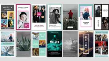 Free download Instagram Stories Minimal Pack Motion Design video and edit with RedcoolMedia movie maker MovieStudio video editor online and AudioStudio audio editor onlin