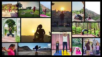Free download International Day of Yoga 2020 video and edit with RedcoolMedia movie maker MovieStudio video editor online and AudioStudio audio editor onlin