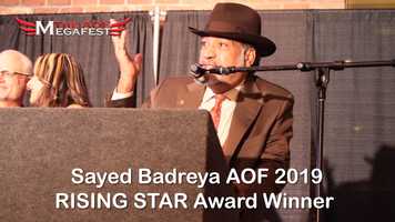 Free download International Star Sayed Badreya At The AOF Megafest video and edit with RedcoolMedia movie maker MovieStudio video editor online and AudioStudio audio editor onlin