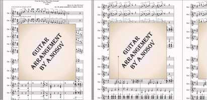 Free download In the Mood (J.Garland) Sheet Music for Guitar Sextet video and edit with RedcoolMedia movie maker MovieStudio video editor online and AudioStudio audio editor onlin