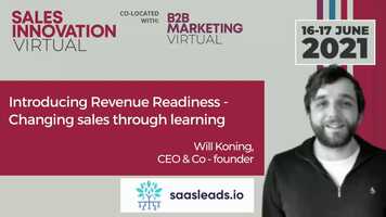 Free download Introducing Revenue Readiness - Changing sales through learning video and edit with RedcoolMedia movie maker MovieStudio video editor online and AudioStudio audio editor onlin