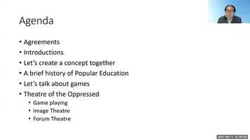 Free download Introduction to Popular Education_Recording_6.11.21.mp4 video and edit with RedcoolMedia movie maker MovieStudio video editor online and AudioStudio audio editor onlin