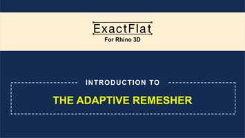 Free download Introduction to the Adaptive Remesher .mp4 video and edit with RedcoolMedia movie maker MovieStudio video editor online and AudioStudio audio editor onlin