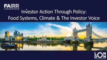 Free download Investor Action Through Policy: Food Systems, Climate and the Investor Voice video and edit with RedcoolMedia movie maker MovieStudio video editor online and AudioStudio audio editor onlin