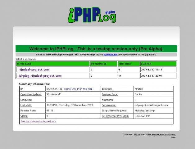 Download web tool or web app IPHPLog Download web tool or web app IPHPLog
