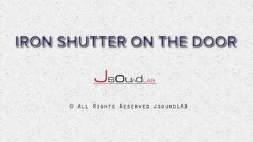 Free download Iron Shutter on the Door video and edit with RedcoolMedia movie maker MovieStudio video editor online and AudioStudio audio editor onlin