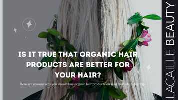 Free download Is it true that organic hair products are better for your hair video and edit with RedcoolMedia movie maker MovieStudio video editor online and AudioStudio audio editor onlin