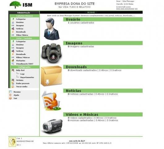 Download web tool or web app ISM - Imer Site Manager