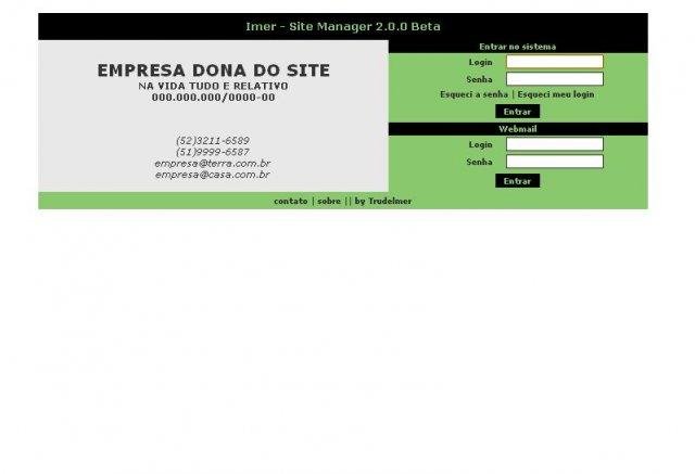 Download web tool or web app ISM - Imer Site Manager