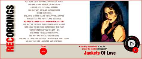 Free download Jackets Of Love video and edit with RedcoolMedia movie maker MovieStudio video editor online and AudioStudio audio editor onlin