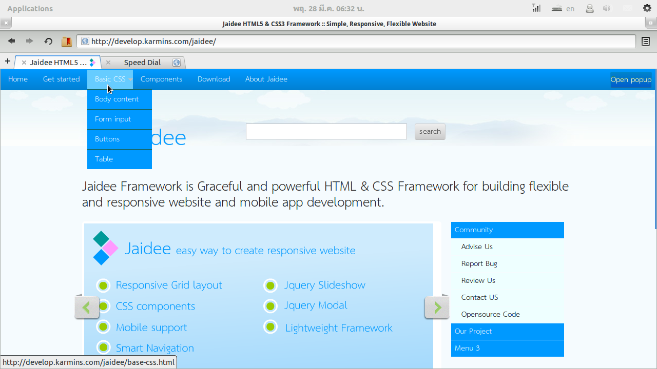 Download web tool or web app Jaidee Framework Download web tool or web app Jaidee Framework