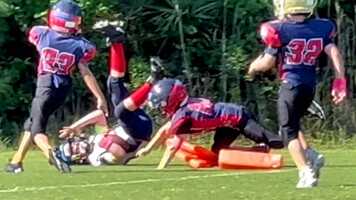 Free download Jake touchdown  Abby goal video and edit with RedcoolMedia movie maker MovieStudio video editor online and AudioStudio audio editor onlin