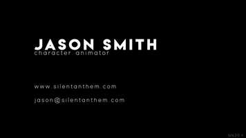Free download Jason Smith | Character Animation Reel video and edit with RedcoolMedia movie maker MovieStudio video editor online and AudioStudio audio editor onlin