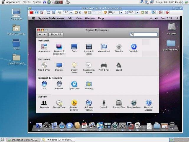 Download web tool or web app Java Remote Desktop