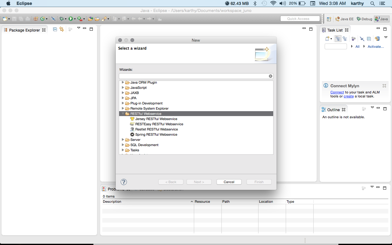 Download web tool or web app Java RESTful Plugin for Eclipse Download web tool or web app Java RESTful Plugin for Eclipse