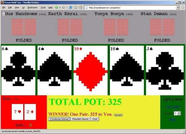 Download web tool or web app JavaScript Texas Hold em Poker Download web tool or web app JavaScript Texas Hold em Poker