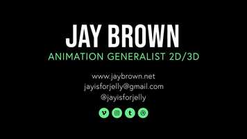 Free download Jay Brown - Animation Reel video and edit with RedcoolMedia movie maker MovieStudio video editor online and AudioStudio audio editor onlin