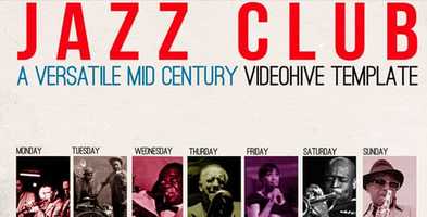 Free download Jazz Club | After Effects Project Files - Videohive template video and edit with RedcoolMedia movie maker MovieStudio video editor online and AudioStudio audio editor onlin