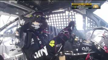 Free download Jimmie Johnson, Paul Menard, Kurt Busch and more wreck on lap 106 of the Brickyard 400 at Indianapolis Motor Speedway video and edit with RedcoolMedia movie maker MovieStudio video editor online and AudioStudio audio editor onlin