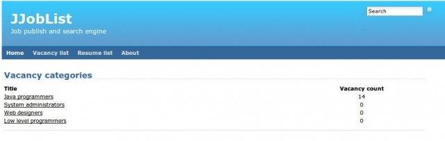 Download web tool or web app JJobList