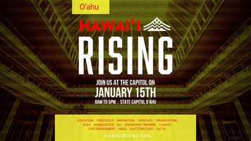 Free download Join us at the Capitol on January 15 for Hawaii Rising video and edit with RedcoolMedia movie maker MovieStudio video editor online and AudioStudio audio editor onlin
