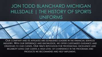 Free download Jon Todd Blanchard Michigan Hillsdale - The History of Sports Uniforms.mp4 video and edit with RedcoolMedia movie maker MovieStudio video editor online and AudioStudio audio editor onlin