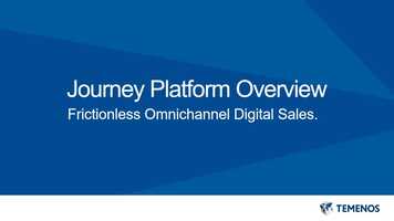 Free download Journey Platform Overview video and edit with RedcoolMedia movie maker MovieStudio video editor online and AudioStudio audio editor onlin