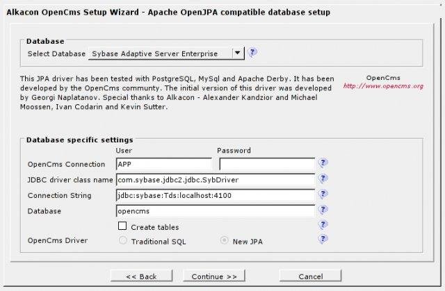 Download web tool or web app JPA driver for OpenCms Download web tool or web app JPA driver for OpenCms