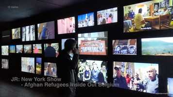 Free download JR: New York Show - Afghan Refugees Inside Out Belgium (20200206) video and edit with RedcoolMedia movie maker MovieStudio video editor online and AudioStudio audio editor onlin