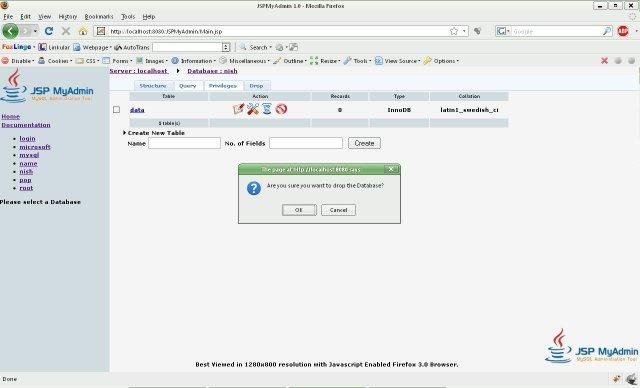 Download web tool or web app jspmyadmin