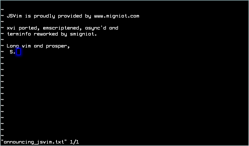 Download web tool or web app JS Vim Download web tool or web app JS Vim