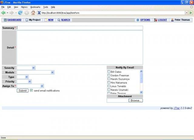 Download web tool or web app JTrac Download web tool or web app JTrac