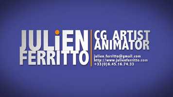 Free download Julien Ferritto - Demo Reel ANIMATOR - March 2019 video and edit with RedcoolMedia movie maker MovieStudio video editor online and AudioStudio audio editor onlin