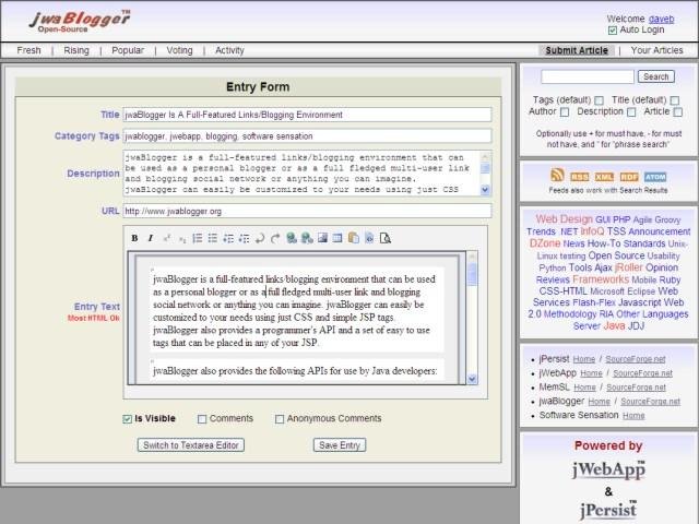 Download web tool or web app jwaBlogger Download web tool or web app jwaBlogger