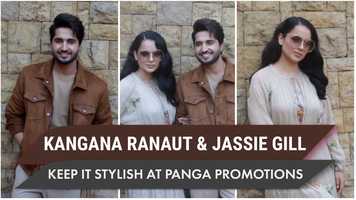 Free download Kangana Ranaut and Jassie Gill keep it stylish at Panga promotions video and edit with RedcoolMedia movie maker MovieStudio video editor online and AudioStudio audio editor onlin