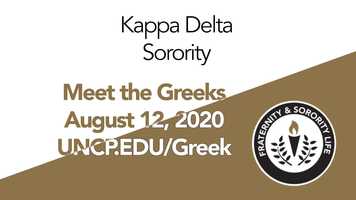 Free download Kappa Delta Sorority at UNC Pembroke video and edit with RedcoolMedia movie maker MovieStudio video editor online and AudioStudio audio editor onlin