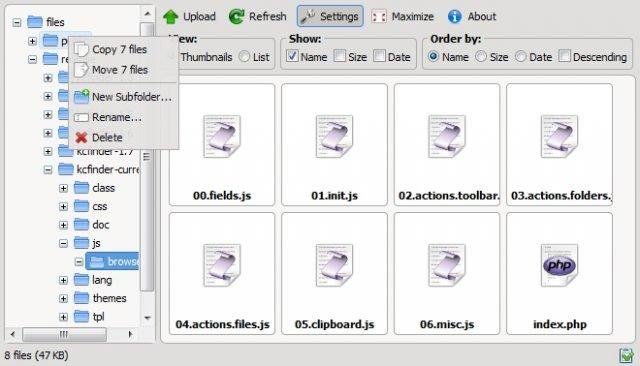 Download web tool or web app KCFinder Download web tool or web app KCFinder