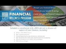 Free download KCI Financial Wellness Program video and edit with RedcoolMedia movie maker MovieStudio video editor online and AudioStudio audio editor onlin