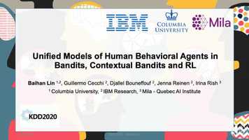 Free download KDD 2020 - Baihan Lin Unified Models of Human Behavioral Agents in Bandit, Contextual Bandit  RL video and edit with RedcoolMedia movie maker MovieStudio video editor online and AudioStudio audio editor onlin