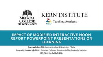 Free download Kern Institute | 2019-20 Capstone Project | Impact of modified interactive noon report PowerPoint presentations on learning video and edit with RedcoolMedia movie maker MovieStudio video editor online and AudioStudio audio editor onlin