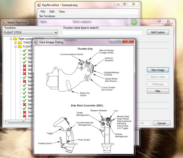 Download web tool or web app Keyfile editor for Falcon BMS