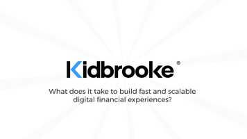 Free download Kidbrooke - Fast  Scalable Digital Financial Experiences video and edit with RedcoolMedia movie maker MovieStudio video editor online and AudioStudio audio editor onlin