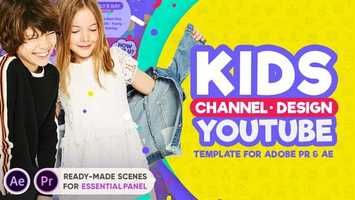 Free download Kids YouTube Channel Design | After Effects Project Files - Videohive template video and edit with RedcoolMedia movie maker MovieStudio video editor online and AudioStudio audio editor onlin