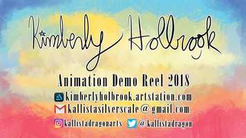 Free download Kimberly Holbrook Animation Demo Reel 2018 video and edit with RedcoolMedia MovieStudio video editor online and AudioStudio audio editor onlin
