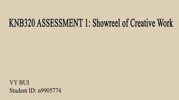 Free download KNB_320_Animation_Showreel video and edit with RedcoolMedia movie maker MovieStudio video editor online and AudioStudio audio editor onlin
