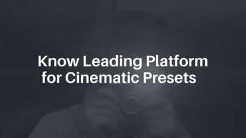 Free download Know Leading Platform for Cinematic Presets.mp4 video and edit with RedcoolMedia movie maker MovieStudio video editor online and AudioStudio audio editor onlin