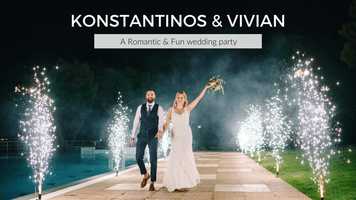 Free download Konstantinos  Vivian A Romantic  Fun Wedding Party video and edit with RedcoolMedia movie maker MovieStudio video editor online and AudioStudio audio editor onlin